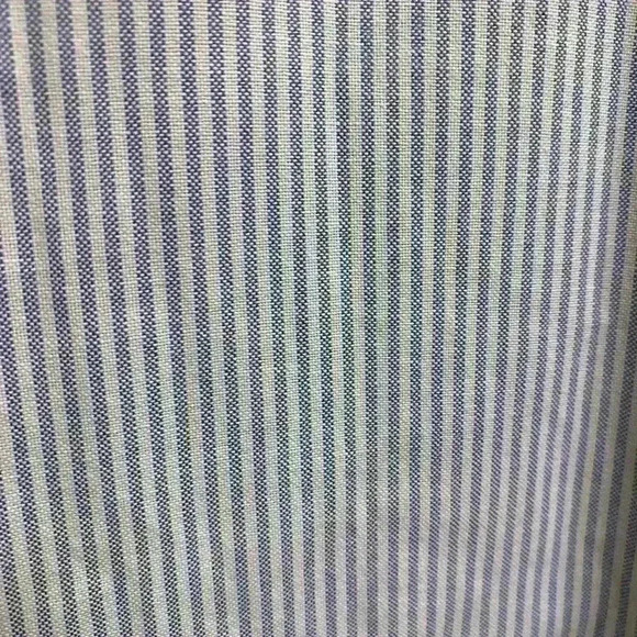 Wild West Outfitters Button-up Light Blue & White Striped Western Dress Shirt XL - Picture 8 of 9